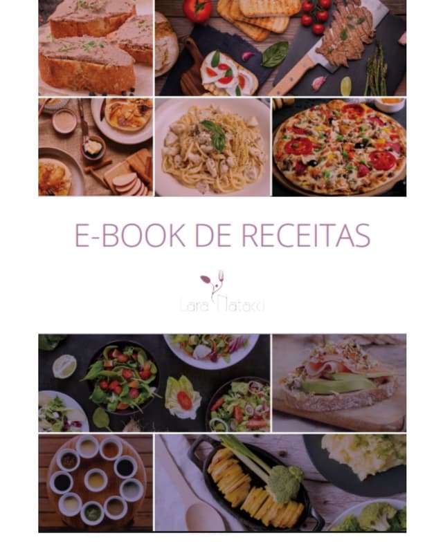 Capa de E-book de Receitas