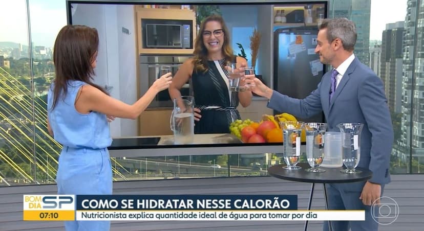 Como se hidratar nesse calorão